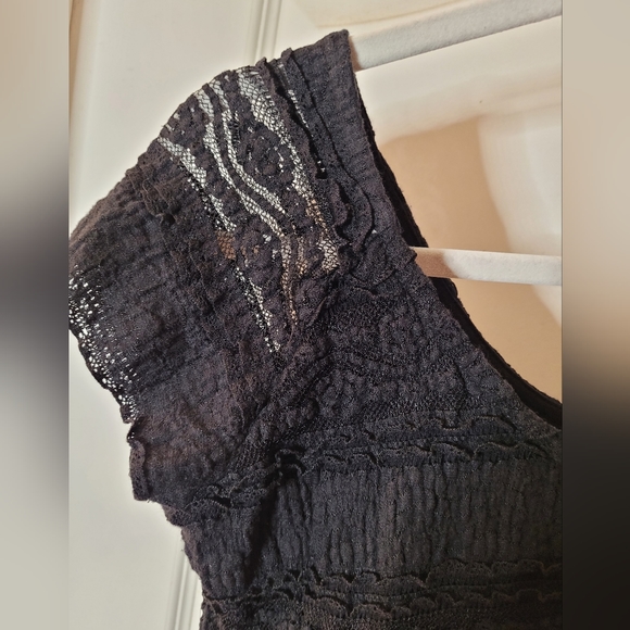 Forever 21 size large black lace dress - Picture 7 of 9